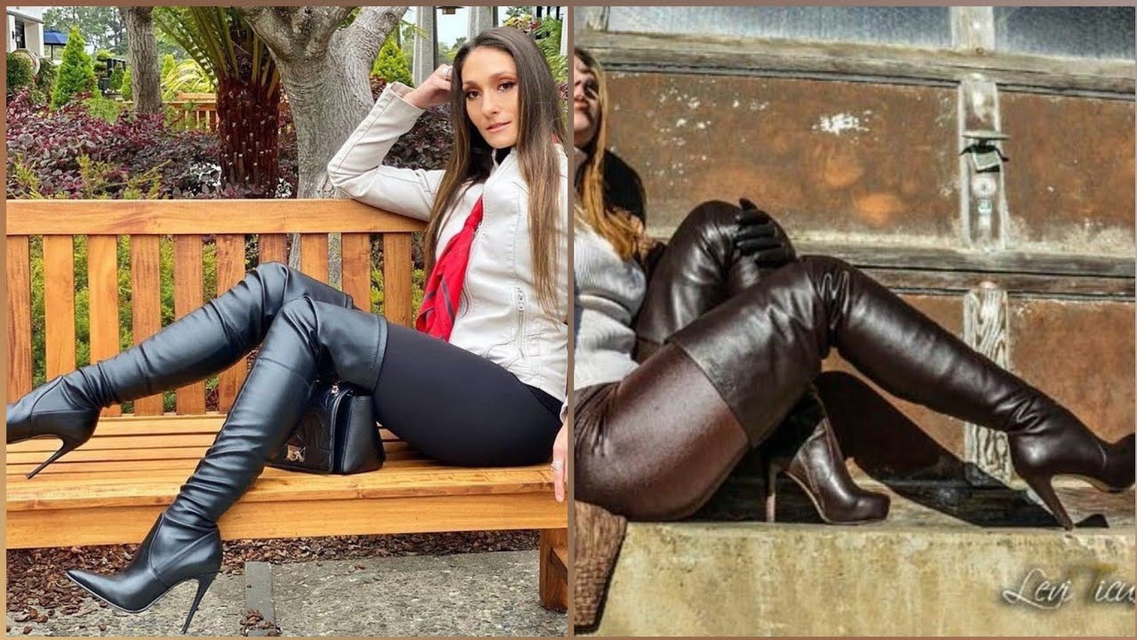 beautiful leather thigh high heel boots 2021/leather thigh high heel boots/leather thigh high boots