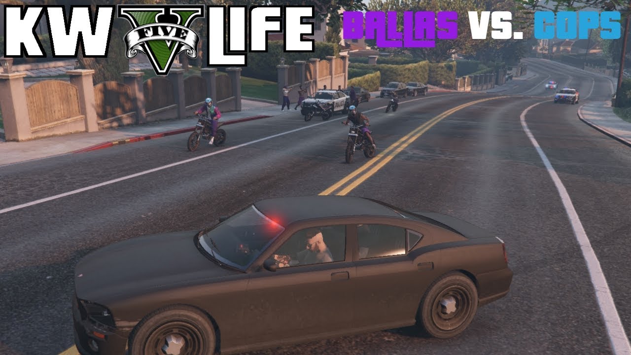 BALLAS VERSUCHEN COPS HOCH ZU NEHMEN! ► KW5LIFE - GTA RP | #016