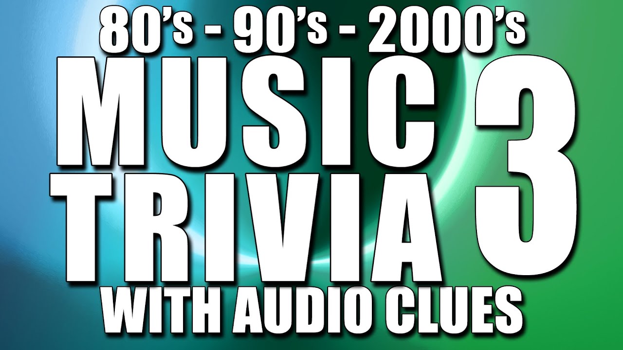 Music Trivia with Audio Clues 80s, 90s & 2000s Song Quiz Def Leppard, The Script, Fuel, Owl City