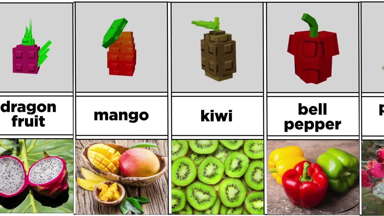 Guess the Fruit or Flower LEGO Edition!