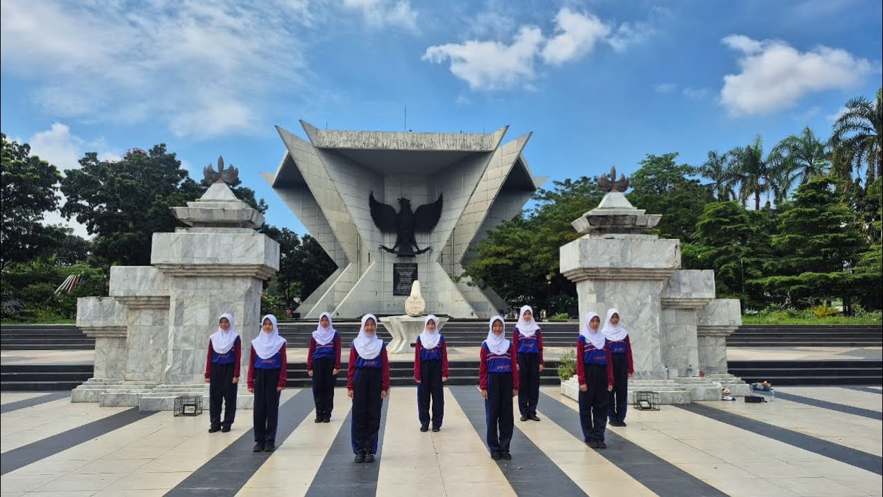 Lomba Senam Anak Indonesia Hebat 2025 (SMPN 17 Palembang_Sumatera Selatan)