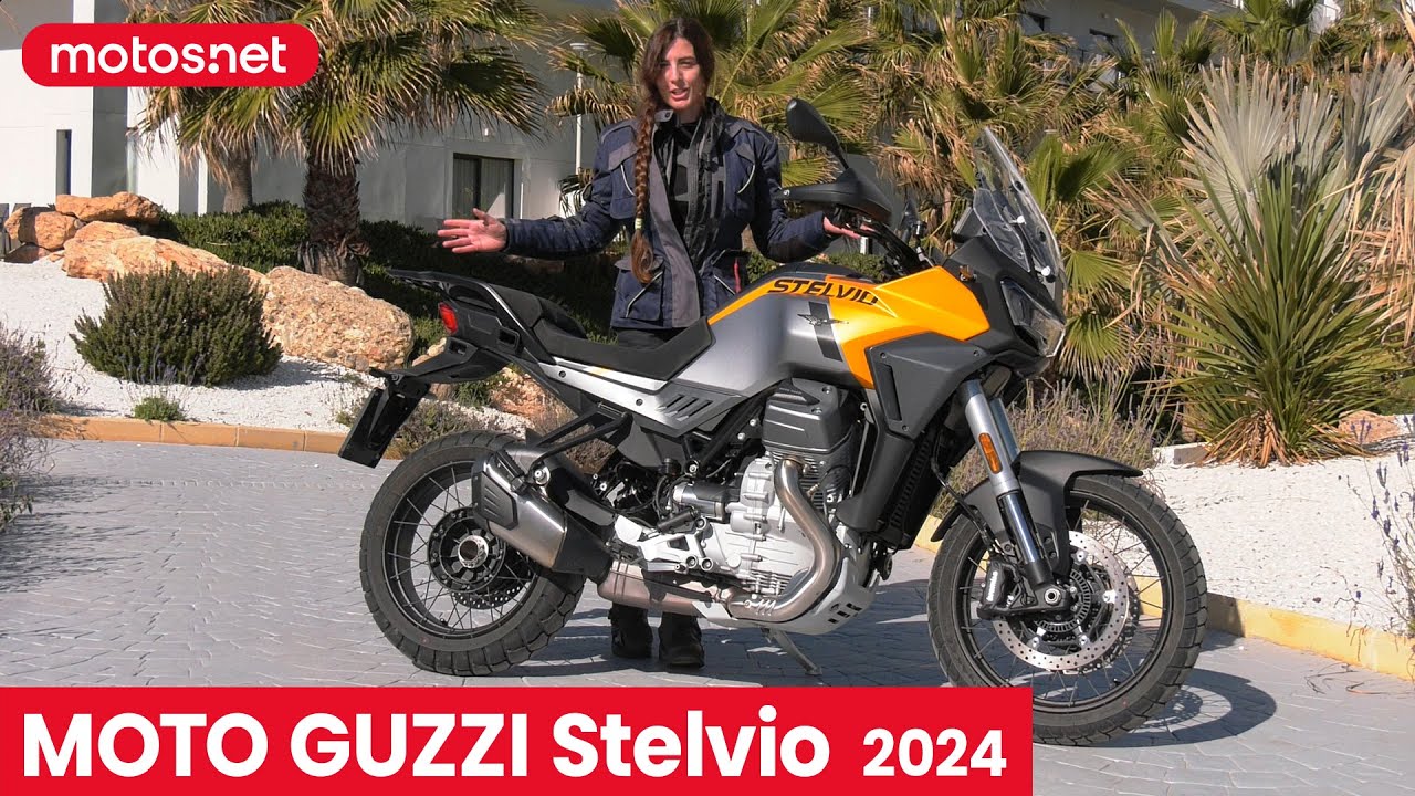 Moto Guzzi Stelvio 2024 / Maxitrail de aventura / Review / Prueba / motos.net