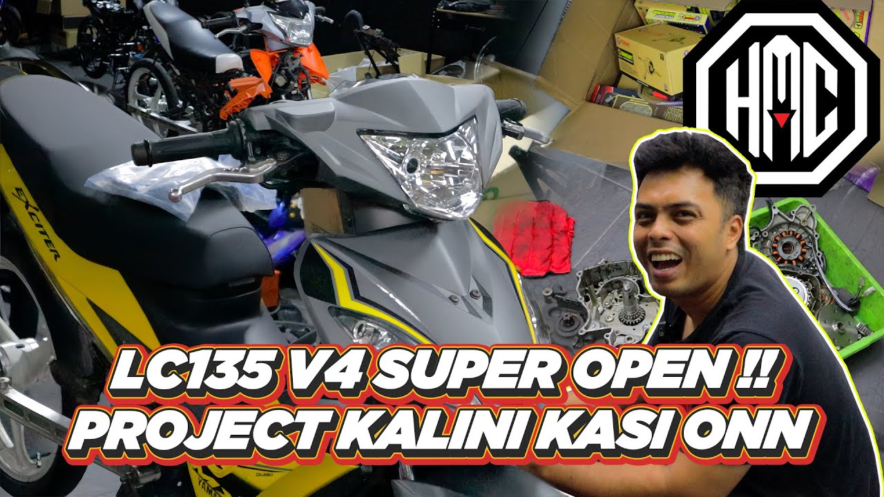LC135 V4 convert V1 ke X1R ?!! 🤯 | PENING mat Custom BARANG 😫