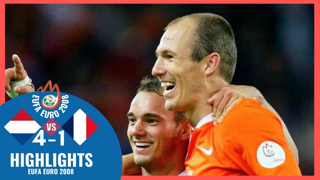 Netherlands vs. France | UEFA EURO 2008 | Epic 4-1 Match Highlights