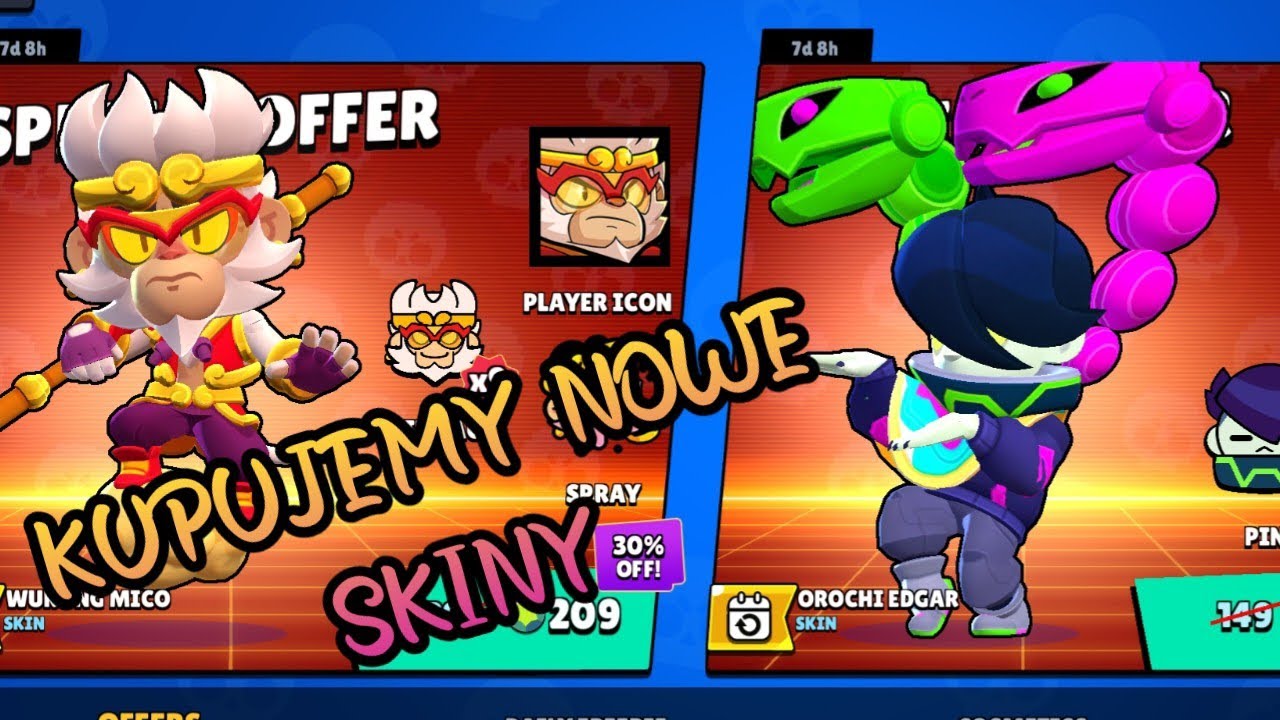 KUPUJEMY SKINY Z CHIŃSKIEGO NOWEGO ROKU! CZĘŚĆ 1! | Brawl Stars #118