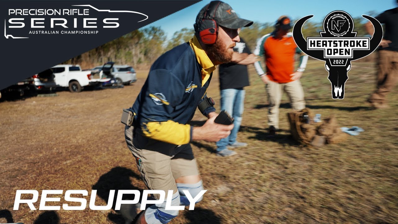 Resupply PRS Stage  - Nightforce Heatstroke Open 2022 Precision Rifle Series Australia