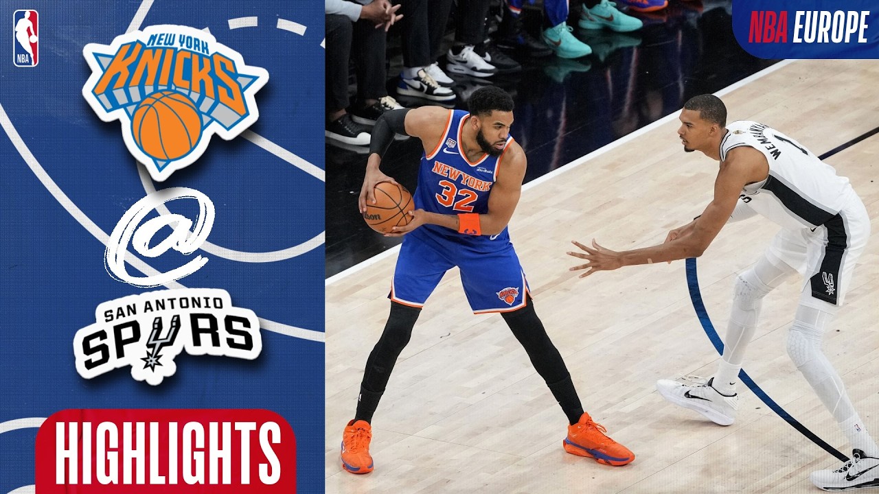 CRAZY ENDING! NEW YORK KNICKS take 2-0 LEAD IN NBA FINALS vs SAN ANTONIO SPURS | EXTENDED HIGHLIGHTS