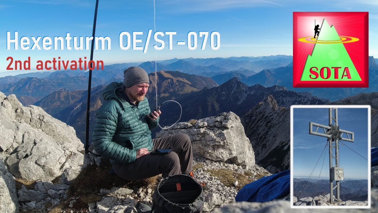 Incredible autumn weather to activate Hexenturm, 2172 m