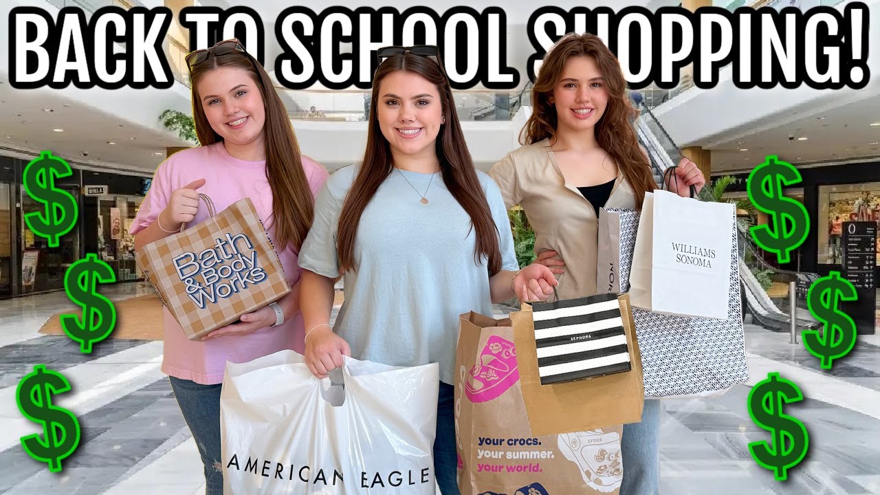 BACK to SCHOOL CLOTHES SHOPPiNG w/ My 5 KiDS for 2025!