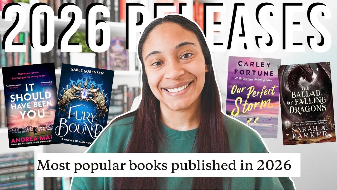 Реакция на 100 самых популярных книжных новинок 2026 года 📚👀 | Книжный Рождество, День 7 🎄✨