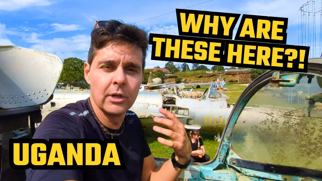 I Visited a Crazy AIRPLANE GRAVEYARD on a Beach in Entebbe, UGANDA (Aero Beach)