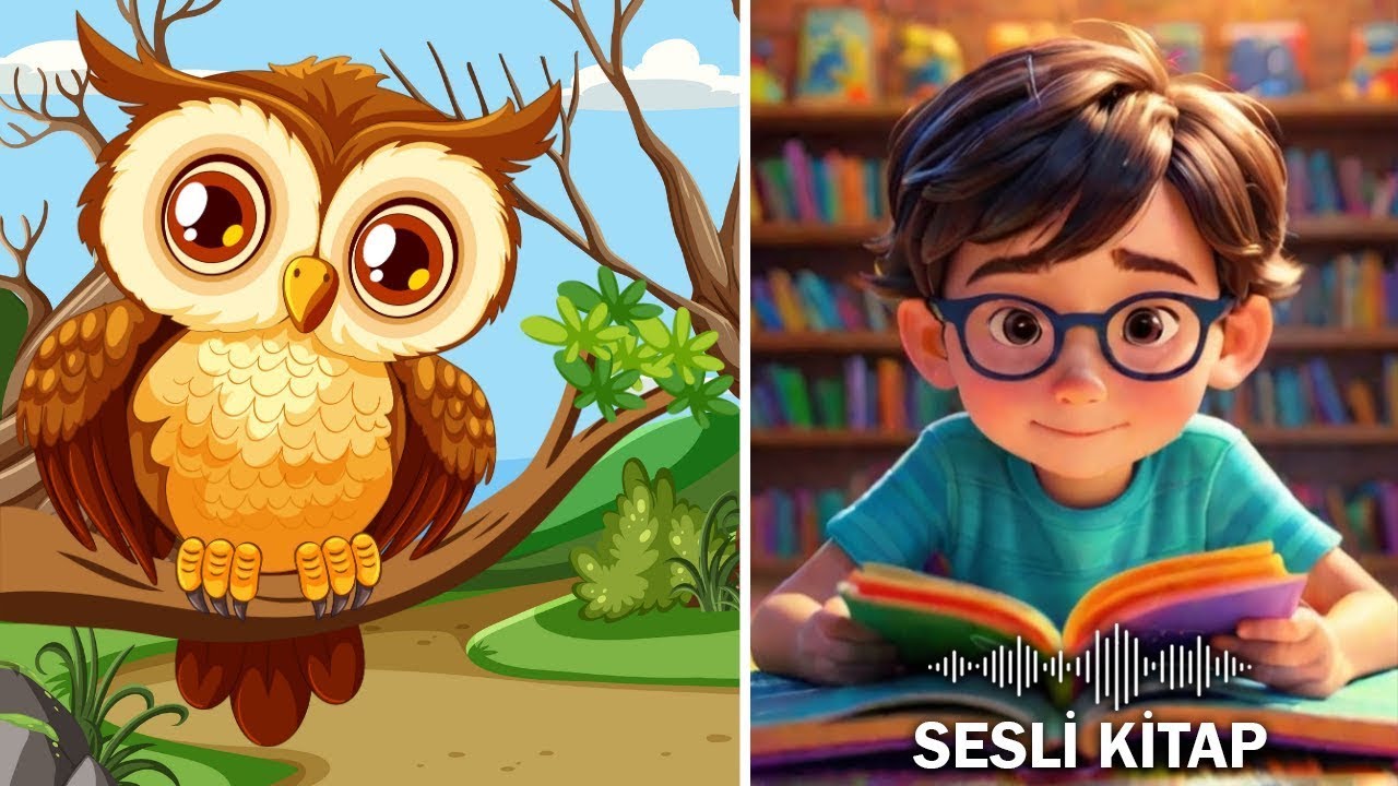 İki Baykuş | Çocuk Hikayeleri | Eğitici Masallar | Hayal Gücü | Kitaplar | Çocuklar İçin Eğitim