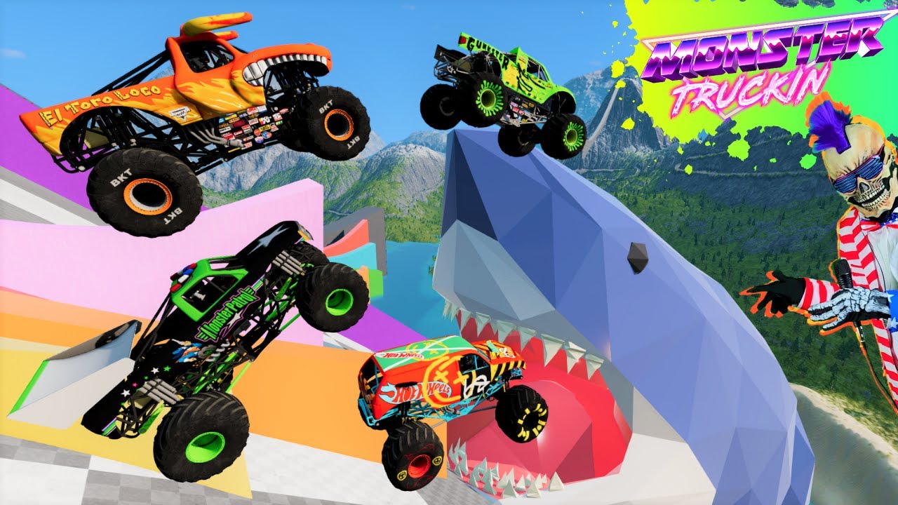 Monster Truck Crashes | BeamNG Drive | Mace Mace TV