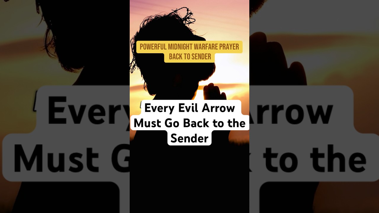 Powerful Midnight Warfare Prayer | Back to Sender #backtosenderprayer #midnightprayer