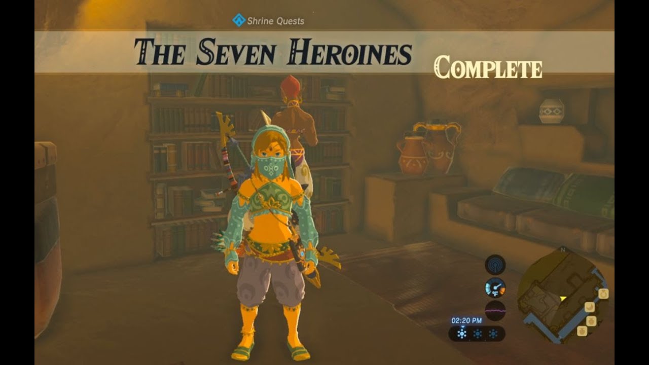 The Seven Heroines | Shrine Quest | Zelda BOTW