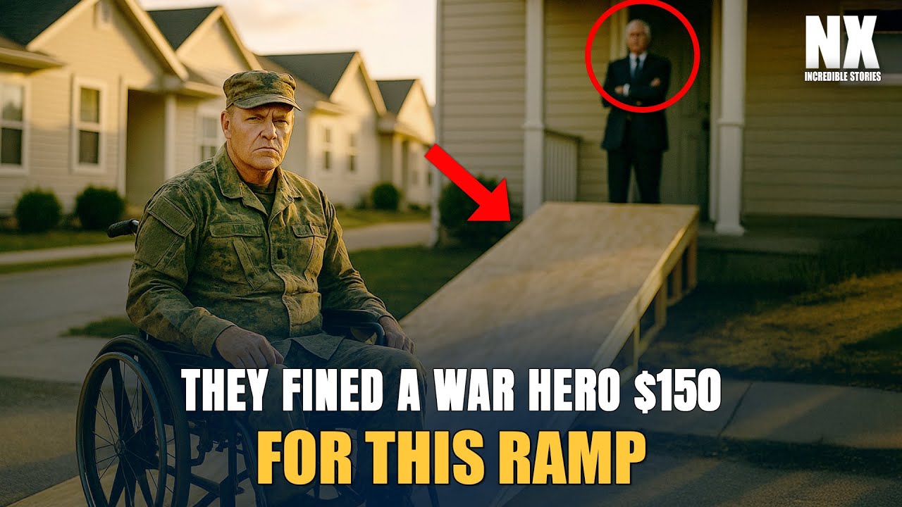 $150 Fine Sparks Veteran vs. HOA Showdown Over Ramp—and a Neighborhood Revolution
