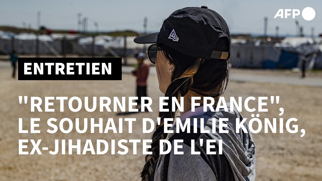 Interview d'Emilie König, l'ex-jihadiste de l'EI qui veut revenir en France | AFP
