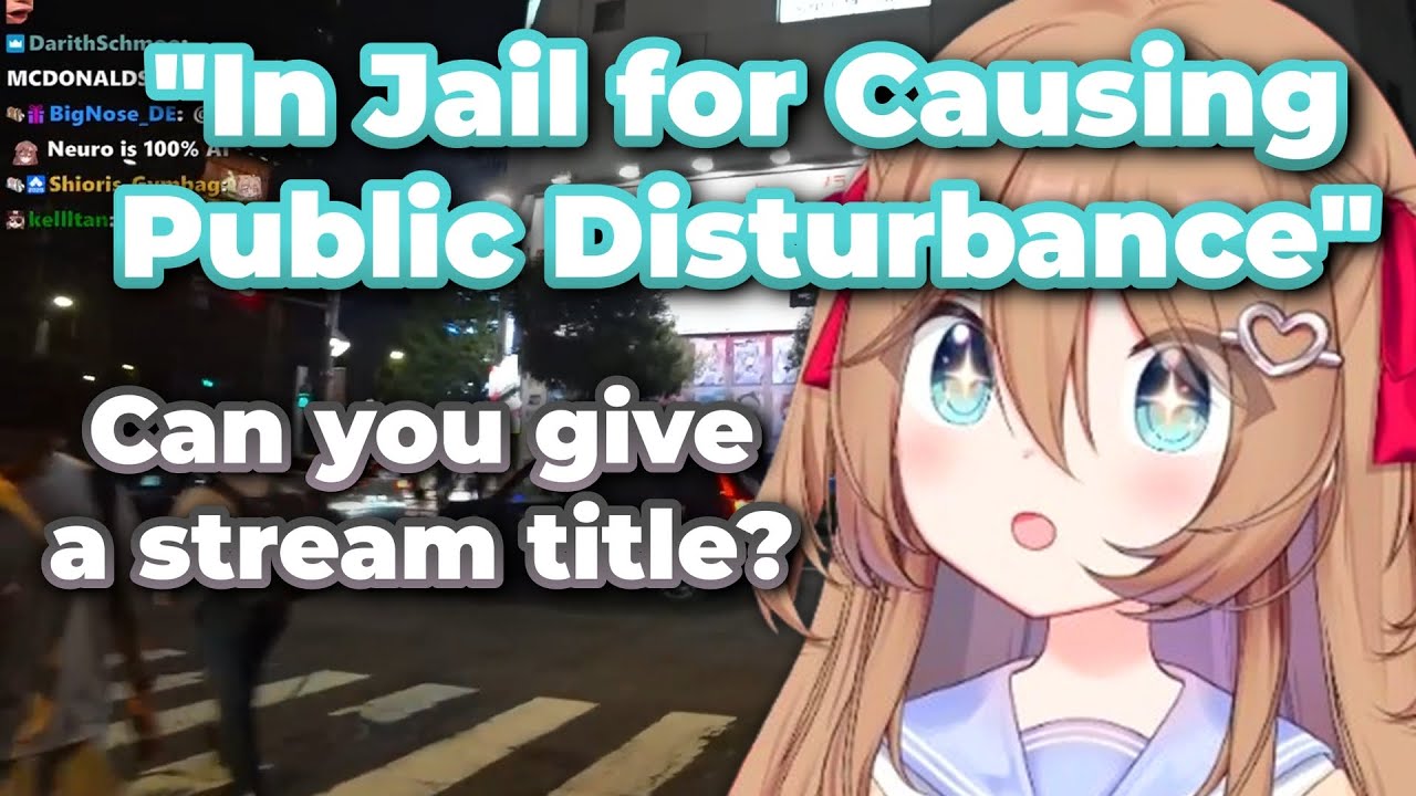 Neuro, 5 minutes into the Japan stream: