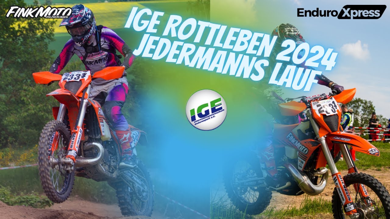 IGE Enduro Rottleben 2024 Jedermanns Lauf MSC Barbarossa