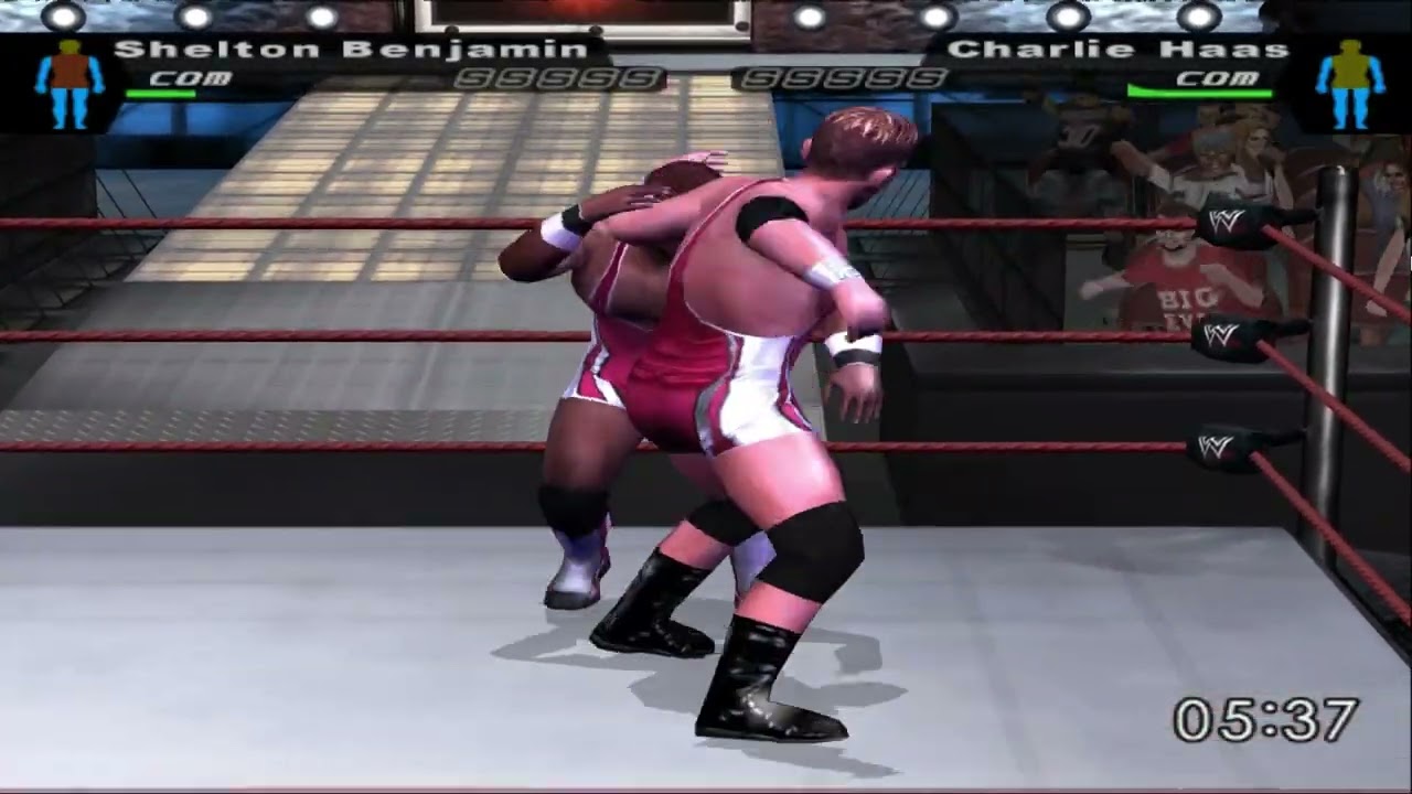 FULL Shelton Benjamin VS Chalie Haas | WWE SmackDown! Here Comes the Pain
