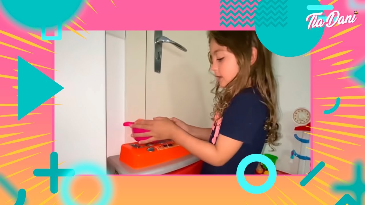 Fazendo papá para meu irmão João