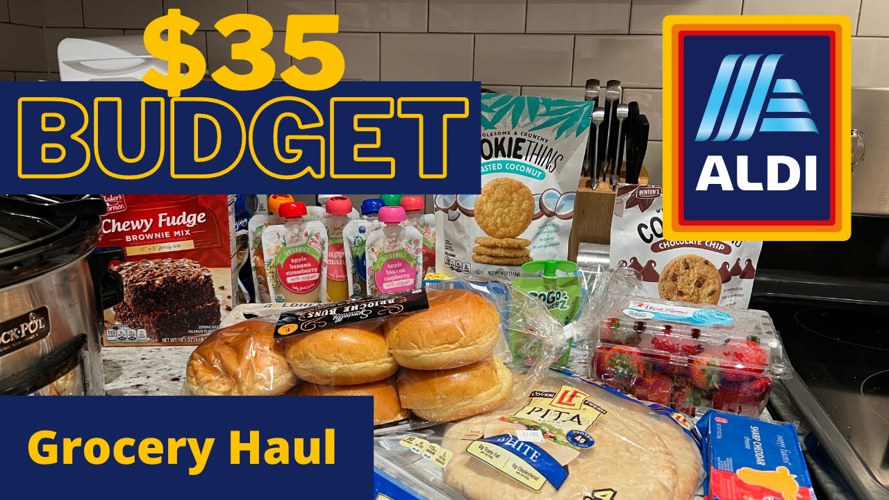 $35 Aldi Haul | Grocery Haul + Road Trip Essentials