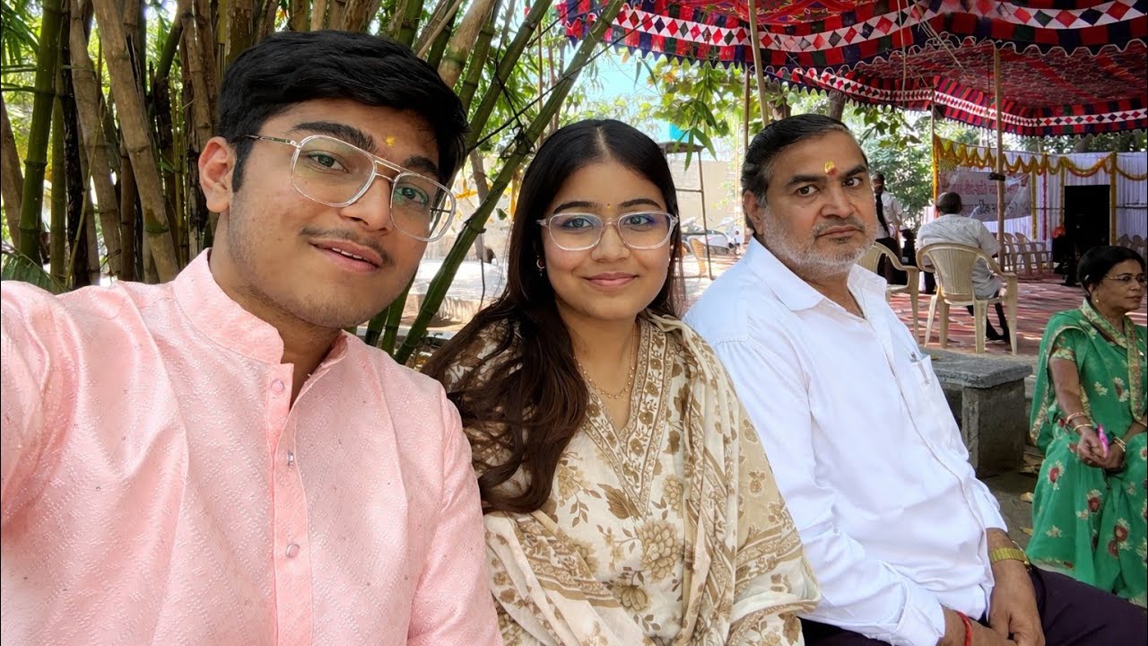 Family ke saath fun, bhakti & lunch 😄|Attending the Most Sacred Jain Belief Function |