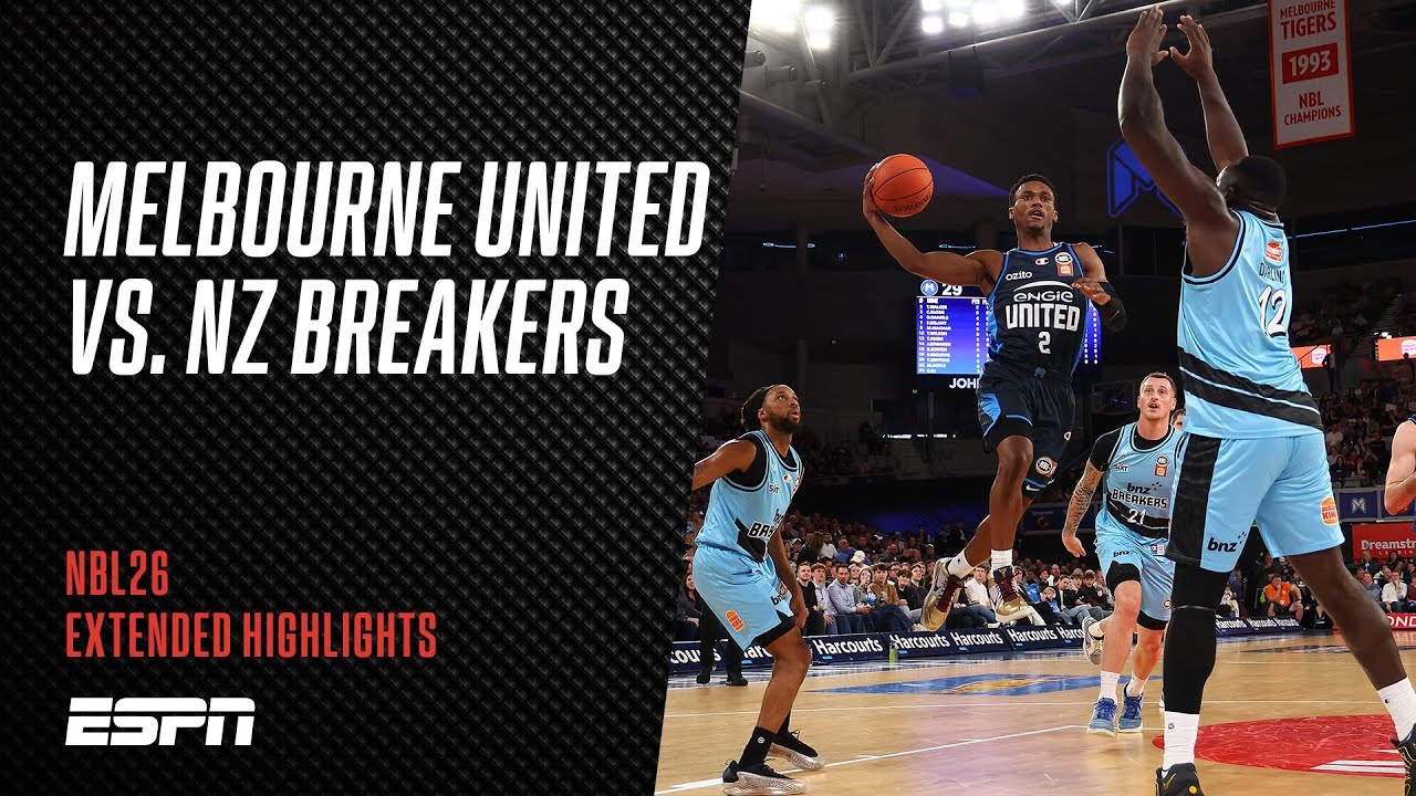 NBL Mini: Melbourne United vs. New Zealand Breakers | Extended Highlights