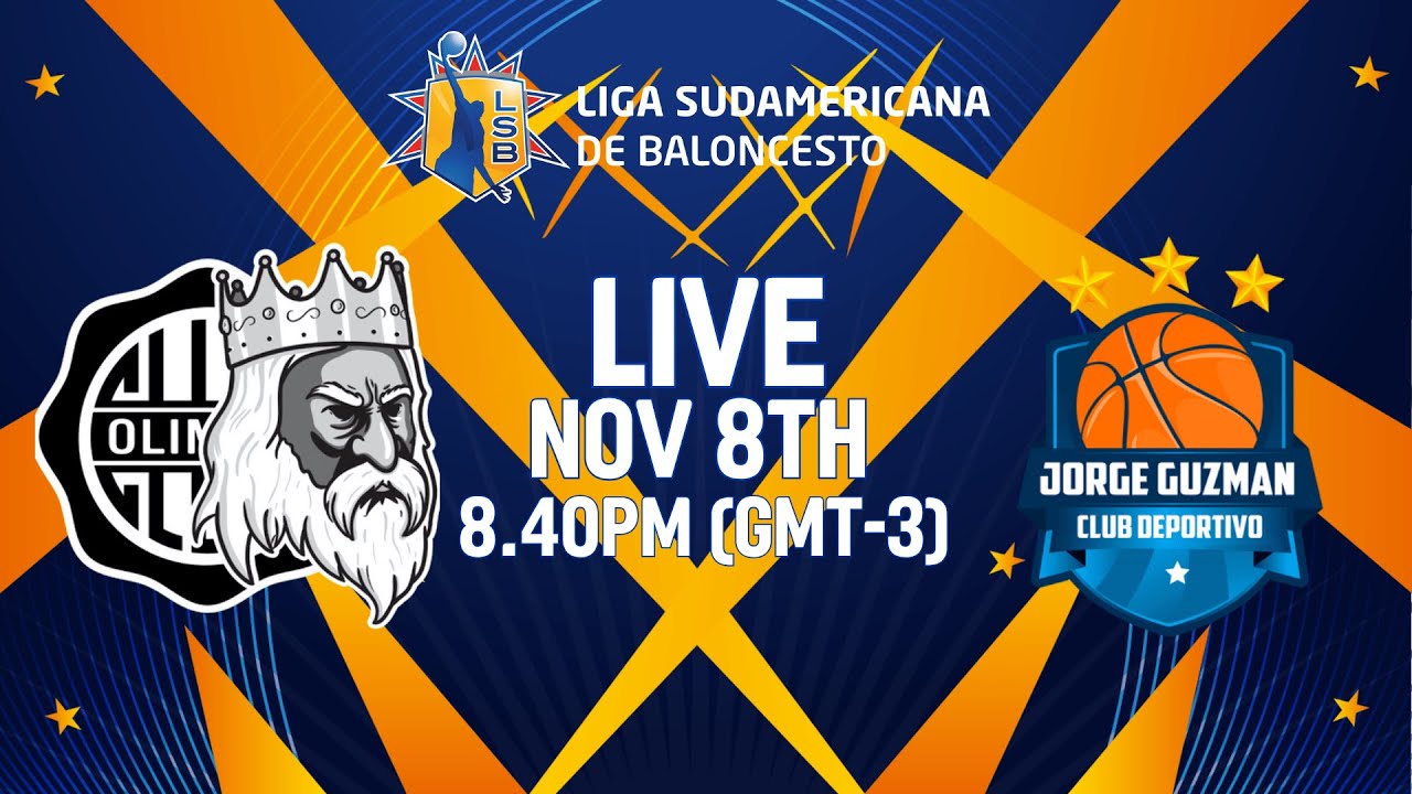 Olimpia Kings v CD Jorge Guzmán  | Full Basketball Game | Liga Sudamericana de Baloncesto FIBA 2025