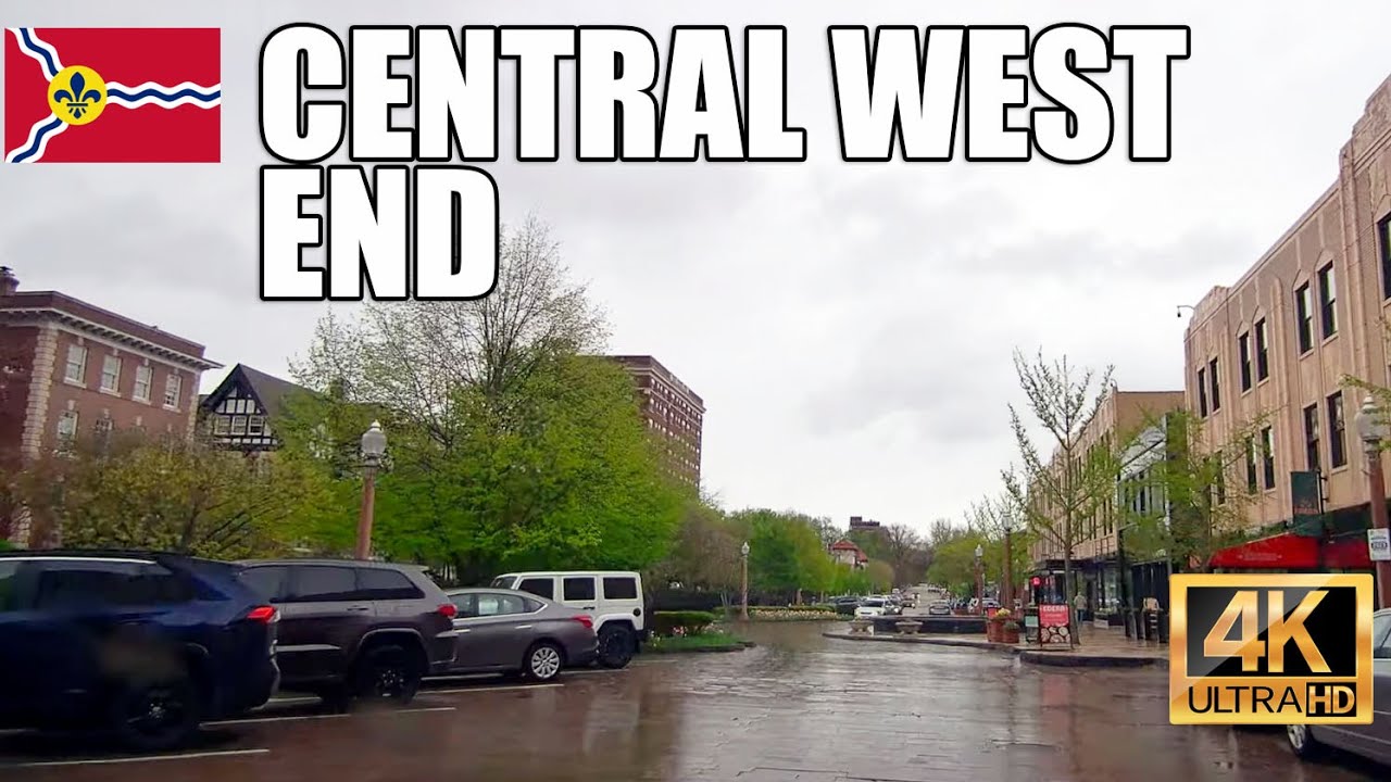 St Louis drive: Central West End (4K)
