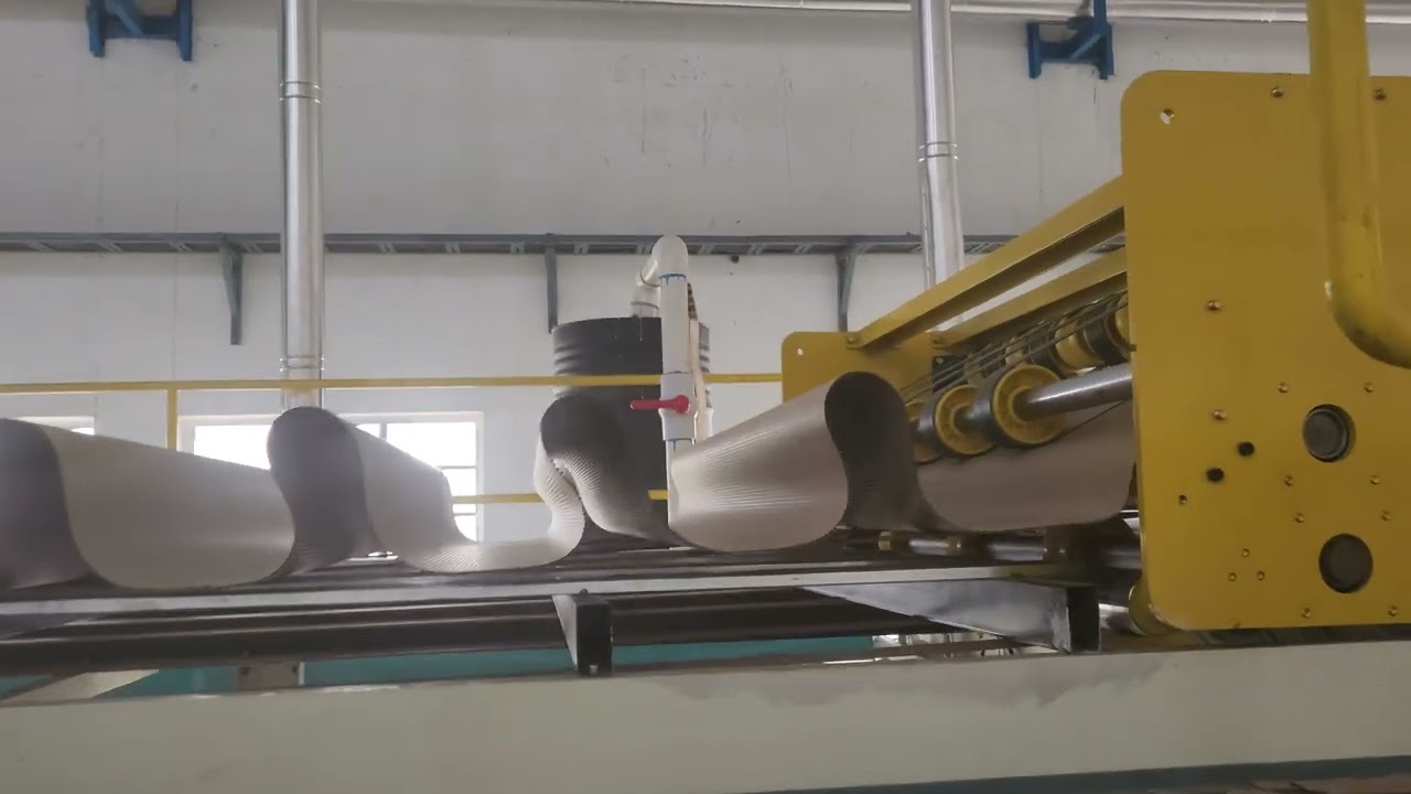 Nagpal Fingerless singlefacer corrugating machinery with steam ‎@RishiNagpal 