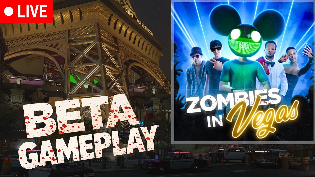 ZOMBIES IN VEGAS GAMEPLAY  #codzombies #bo3zombies