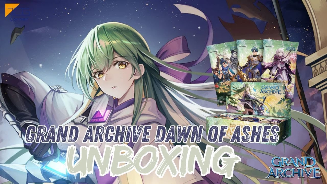 Grand Archive Dawn of Ashes Booster Box UNLEASHED: Epic Pulls from the First Pack!