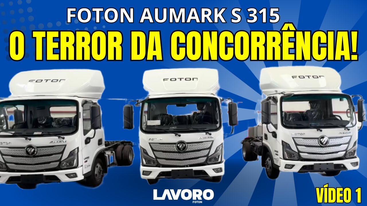 CAMINHÃO FOTON AUMARK S 315 - Carteira B
