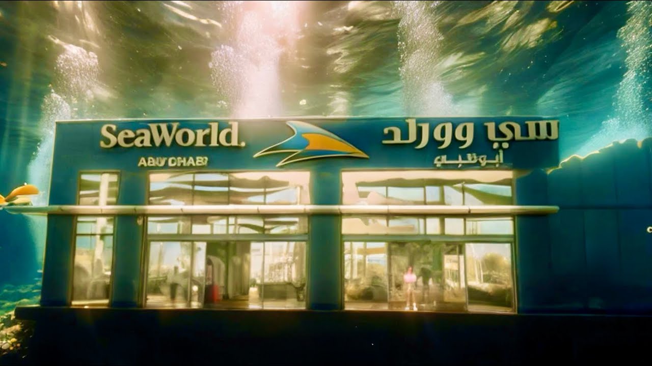 Inside SeaWorld Abu Dhabi – The World’s Largest Indoor Marine Park!