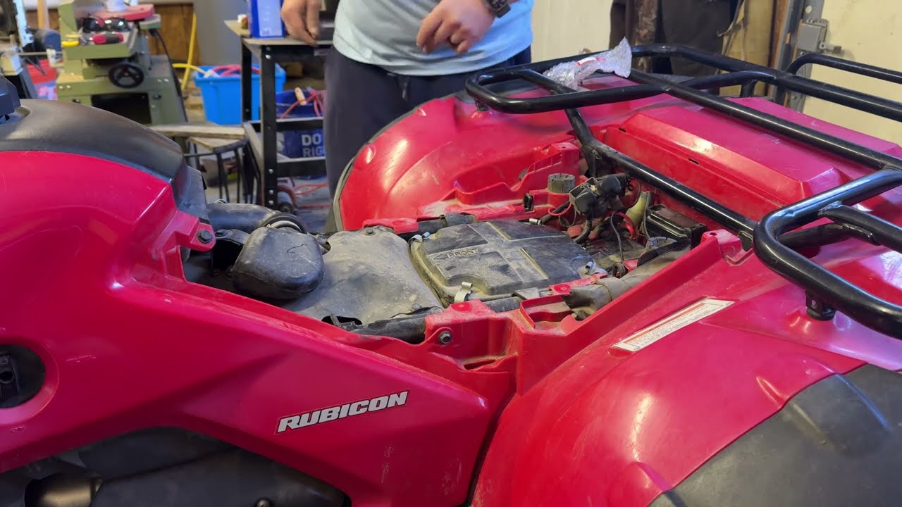 Мотоцикл Honda TRX500FA Rubicon не заводится?