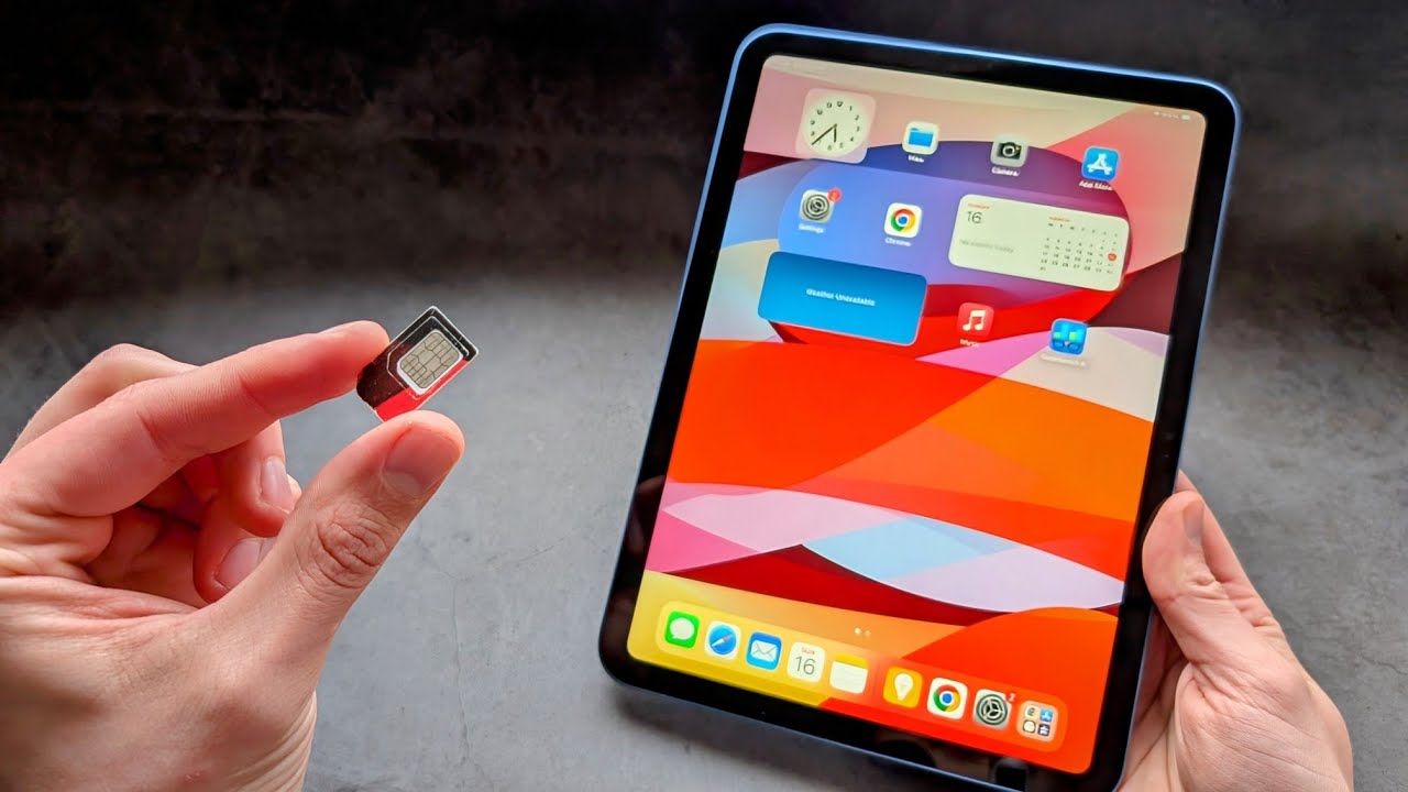 Есть ли в iPad 11 физический слот для SIM-карты? (A16, 11-е поколение, 2025 г.)