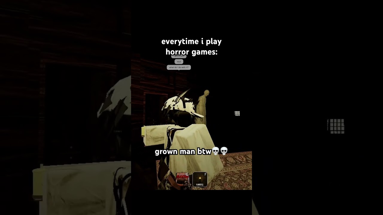 SCARY GAME MAKES DEEP VOICE SCREAM 