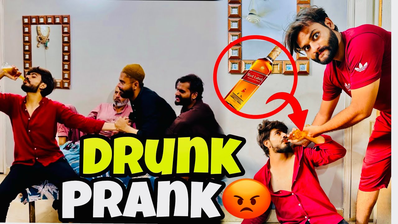 Drunk prank was wrong papa gussa ho gay hashu ki family 