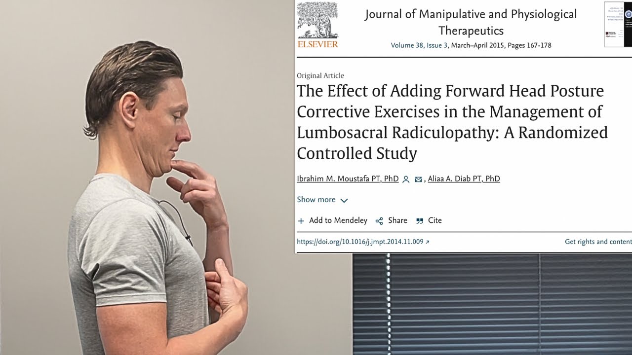 Neck Posture Exercises For Forward Head Posture