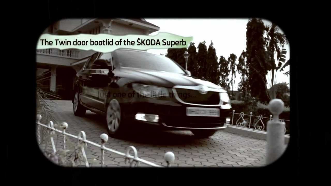 SKODA Superb: Twindoor - Variable fifth door opening