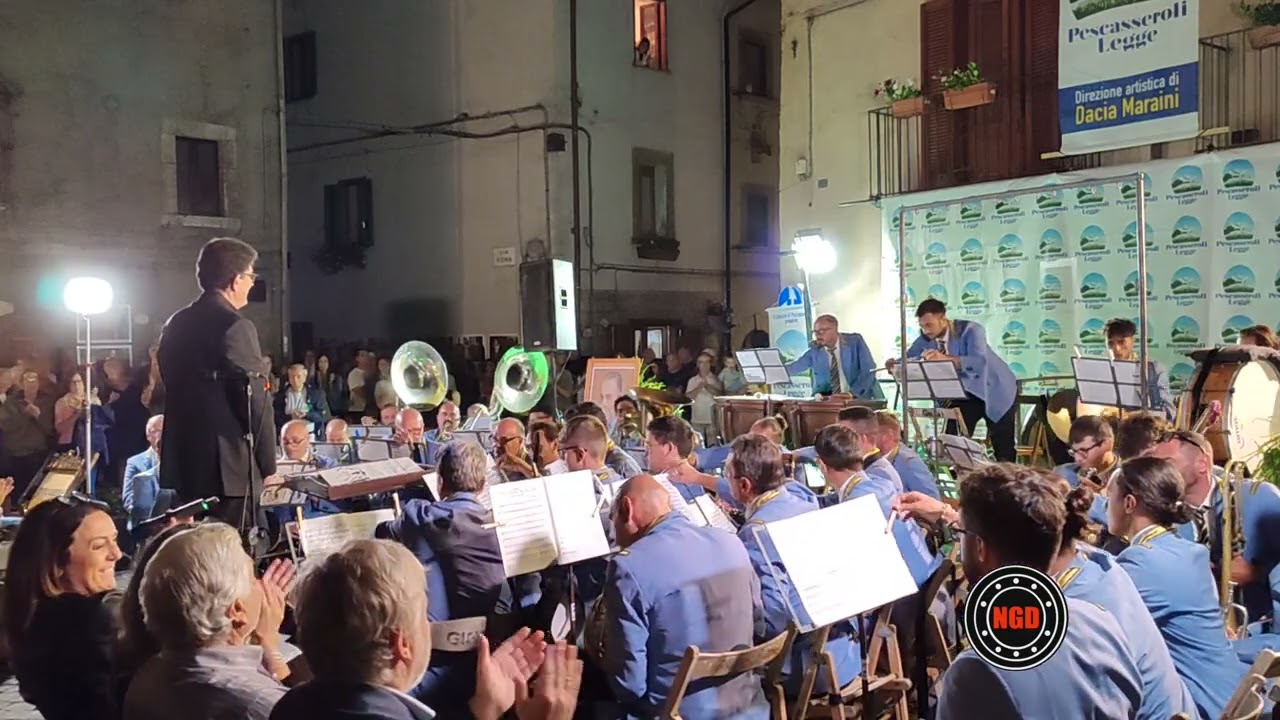 L'Italiana in Algeri/La Gazza Ladra Banda di Gioia del C 12/8/24 Pescasseroli Concerto per F. Farias
