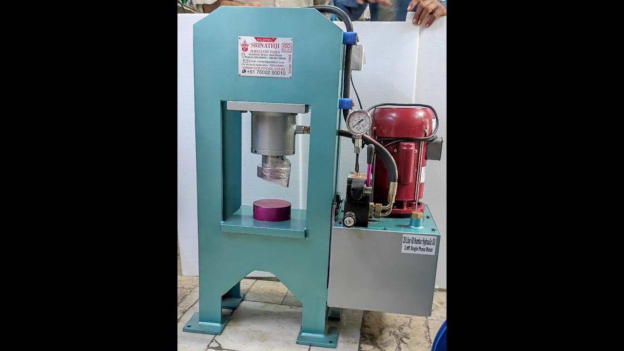 GOLD TOOL® antique dies coins  HYDRAULIC PRESS 30 TONS - +91-9558401777