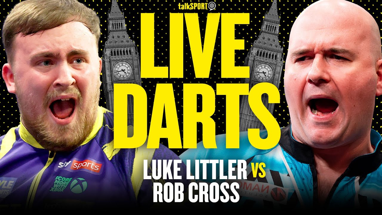 🎯 LIVE: Luke Littler v Rob Cross | 2026 World Darts Championship WATCHALONG