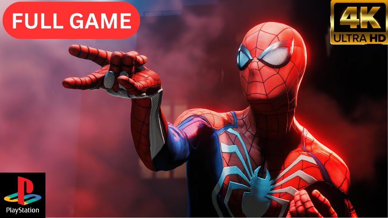 Marvel’s Spider-Man Remastered – Full Gameplay Walkthrough (4K 60FPS)