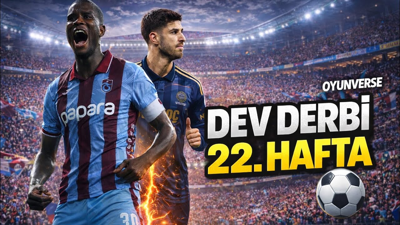 TS vs FB DERBİSİ 🔥 22. HAFTA DEV MAÇ | EA FC 26 ⚽️