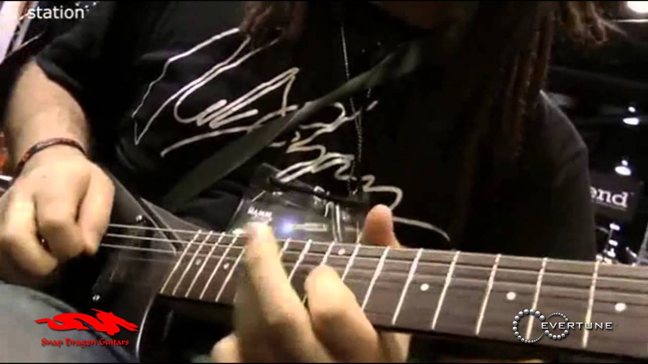 Snap Dragon Folding Travel Guitar at NAMM 2013