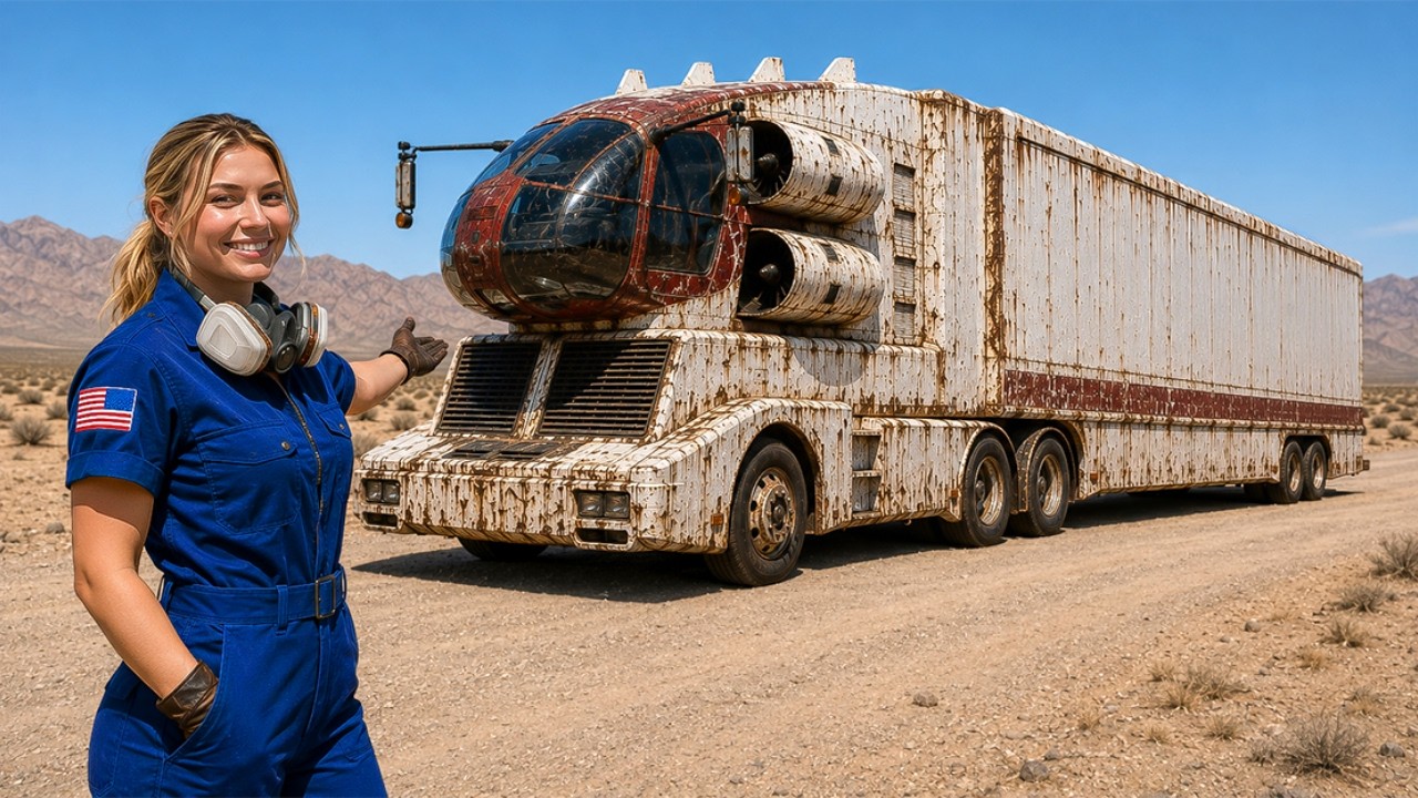 ASMR Heavy Truck Restoration Aviation-Inspired Mega Transporter | No1 Restoration