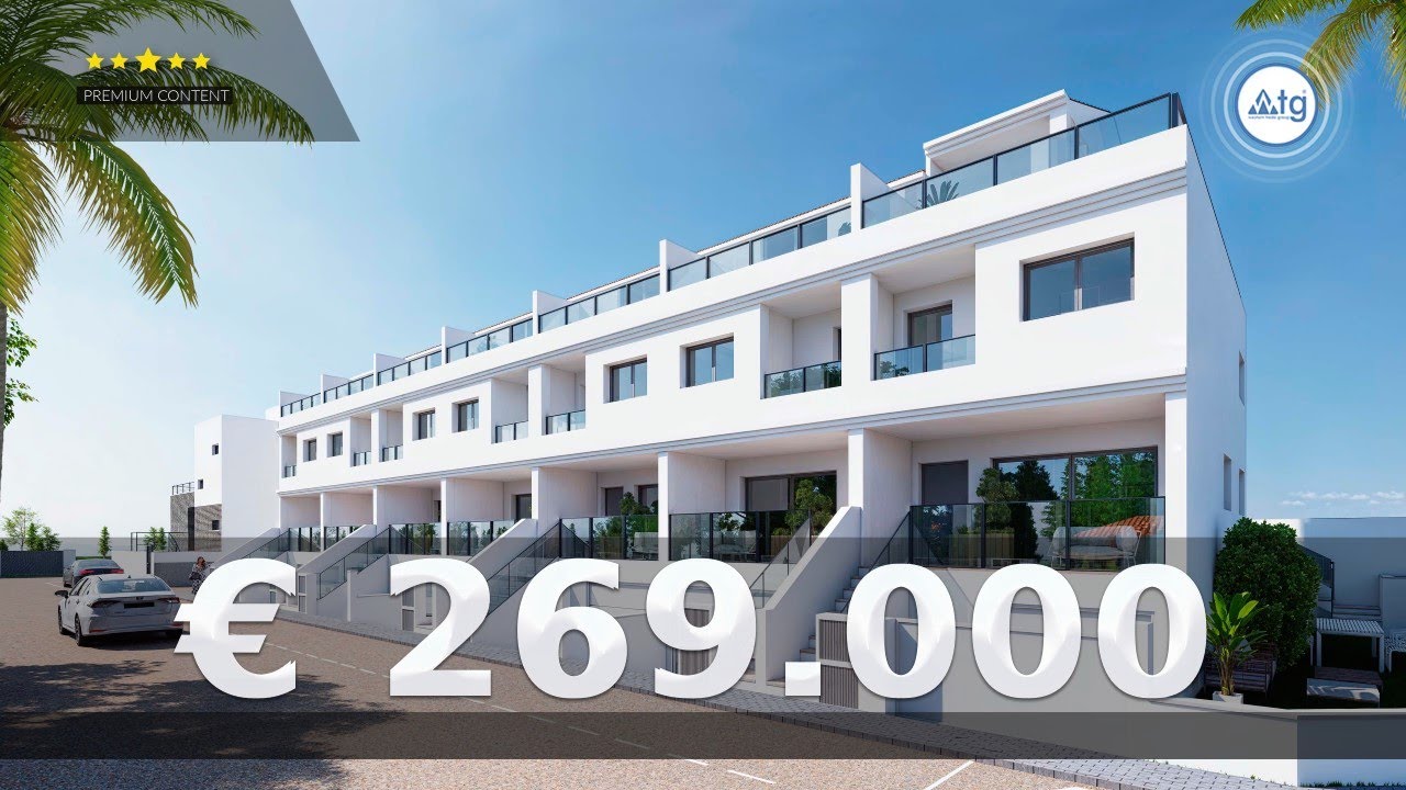 New Townhouse in Rafal | 4 Bedrooms, Communal Pool, Only &euro;269,000 | Costa Blanca