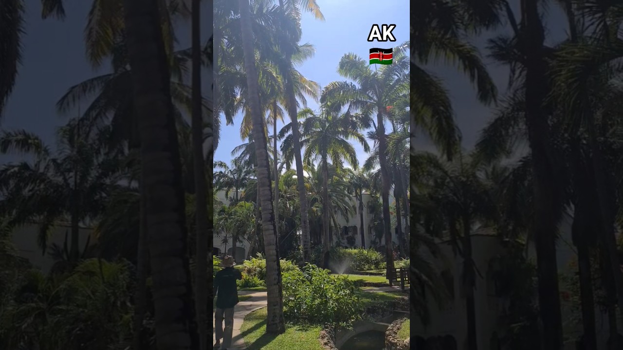 🇰🇪 Sarova Whitesands Hotel. Garden view. Mombasa. Kenya. 